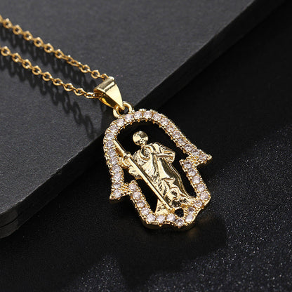 [best gift] Pendant of the Virgin Mary's patronage