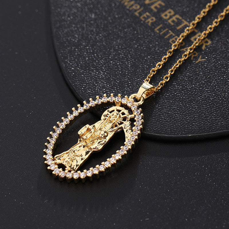 [best gift] Pendant of the Virgin Mary's patronage