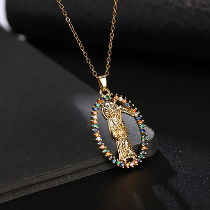 [best gift] Pendant of the Virgin Mary's patronage