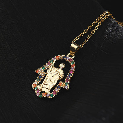 [best gift] Pendant of the Virgin Mary's patronage