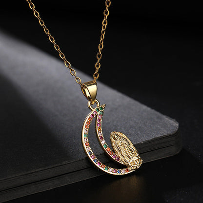 [best gift] Pendant of the Virgin Mary's patronage