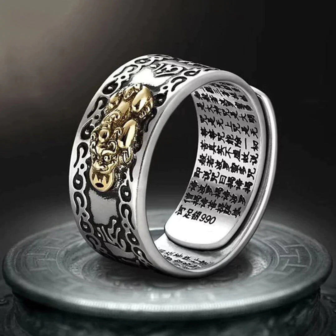 Feng Shui Pixiu Wealth & Protection Ring