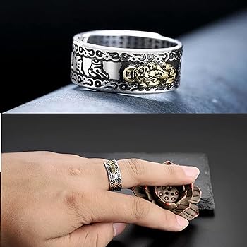 Feng Shui Pixiu Wealth & Protection Ring
