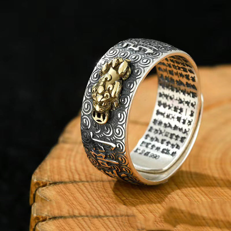 Feng Shui Pixiu Wealth & Protection Ring