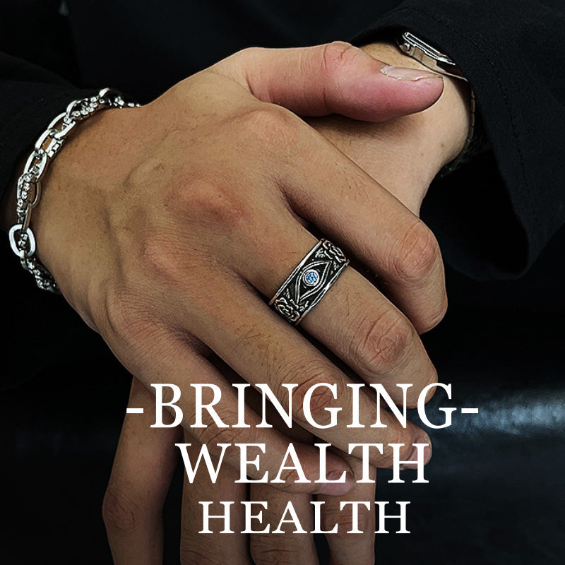 [best gift]Eye of Horus Lucky Ring