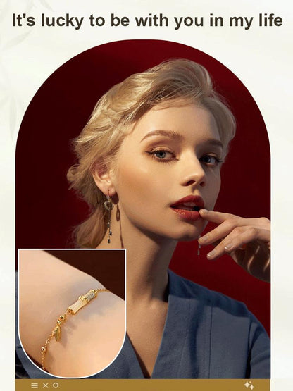 [Good Luck] Hetian Jade Bamboo Bracelet for Women