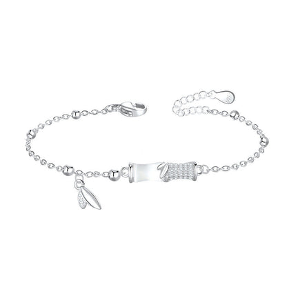 [Good Luck] Hetian Jade Bamboo Bracelet for Women