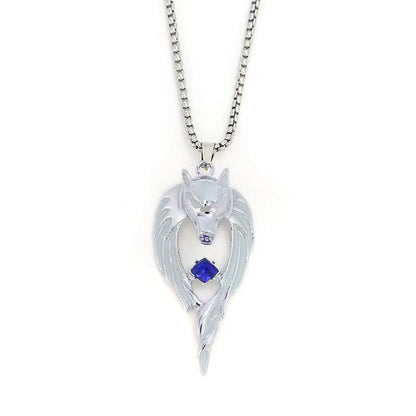 Wolf Soul Necklace -- (luminous)