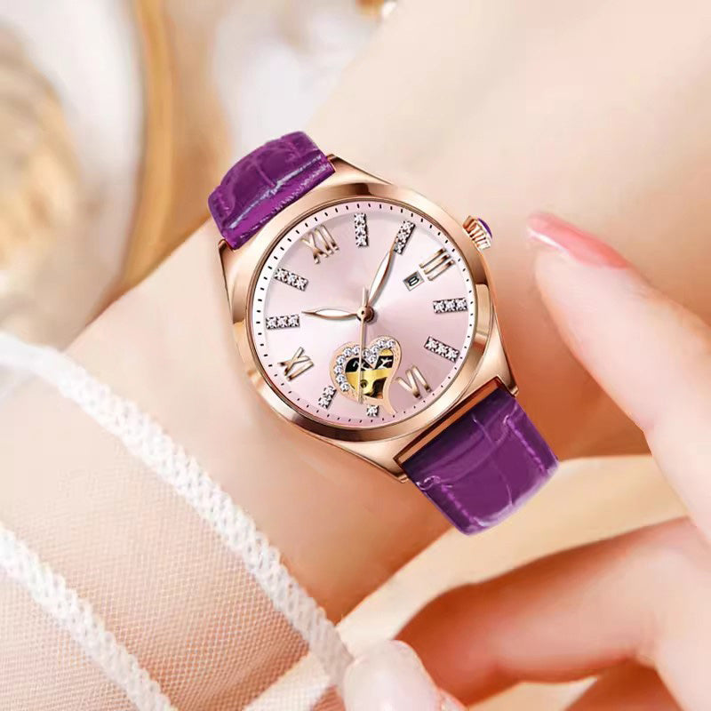 Women's Elegant Waterproof Luminous Watch