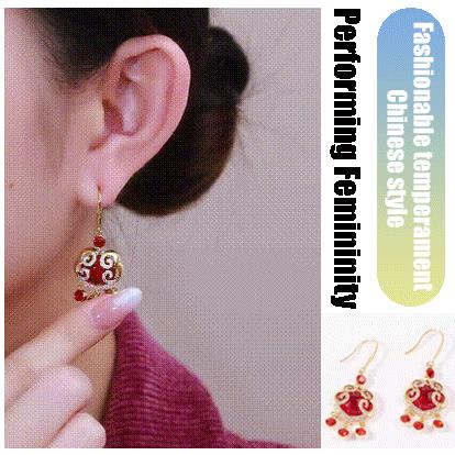 🌥Auspicious Clouds Wrapped in Sun Earrings -- （May luck and sunshine be with you）