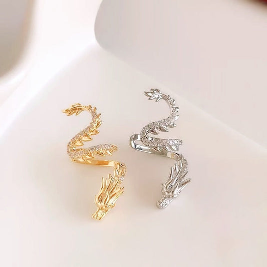 Non-pierced Dragon Ear Cuffs