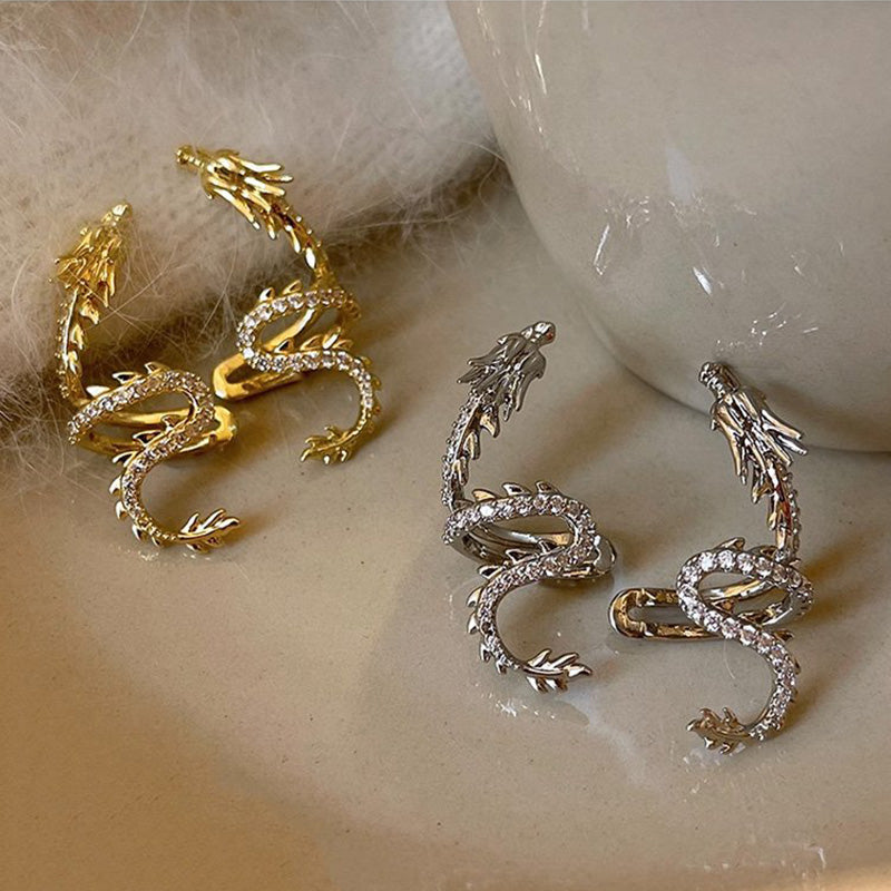 Non-pierced Dragon Ear Cuffs
