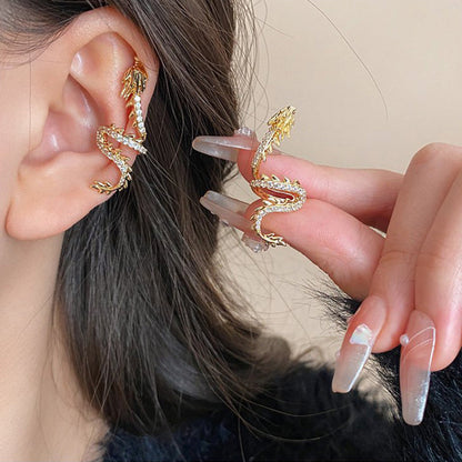 Non-pierced Dragon Ear Cuffs
