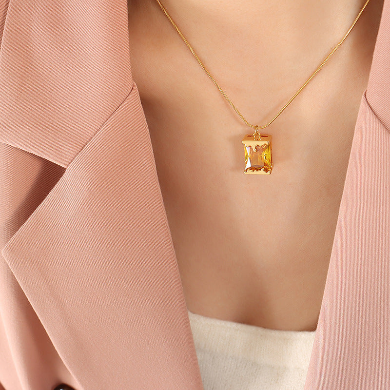 Personalized Lava Necklace & Earrings (Sizzling love)