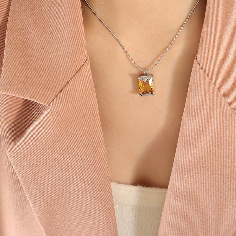 Personalized Lava Necklace & Earrings (Sizzling love)