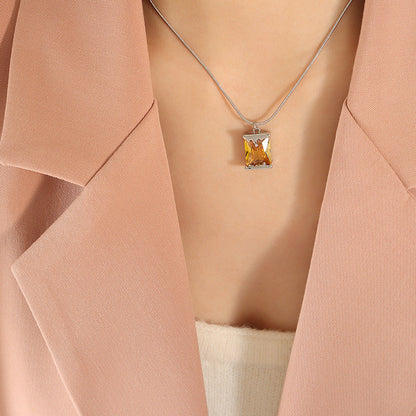 Personalized Lava Necklace & Earrings (Sizzling love)