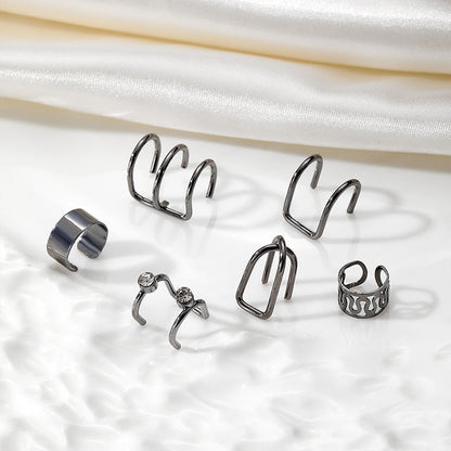 Non-Pierced Ear Cuff Earrings Set