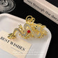 Super Sparkling Rhinestone Dragon Hair Clip